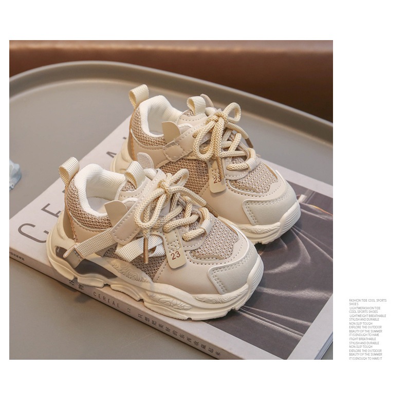 Giày Thể Thao Bé Trai Bé Gái Siêu Nhẹ, Giày Trẻ Em Phong Cách Hàn Quốc TT08