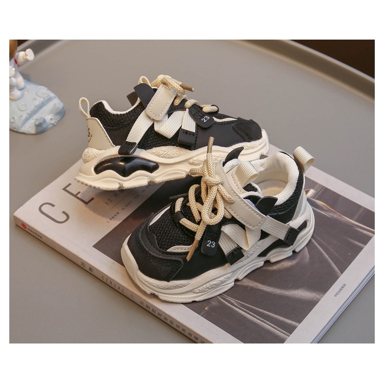 Giày Thể Thao Bé Trai Bé Gái Siêu Nhẹ, Giày Trẻ Em Phong Cách Hàn Quốc TT08