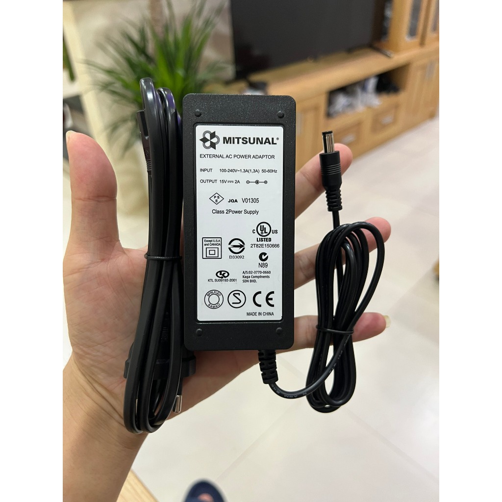 Dây Sạc Loa Kéo 15v 2a Bảo hành 12 tháng