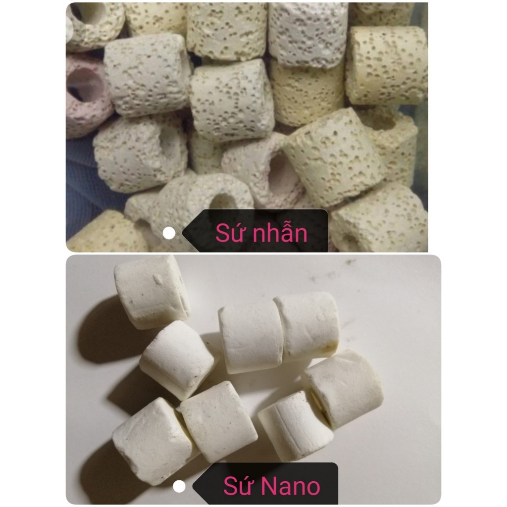 [Chọn loại] 200gam Sứ Lọc Hồ Cá - Sứ Lọc Bể Cá