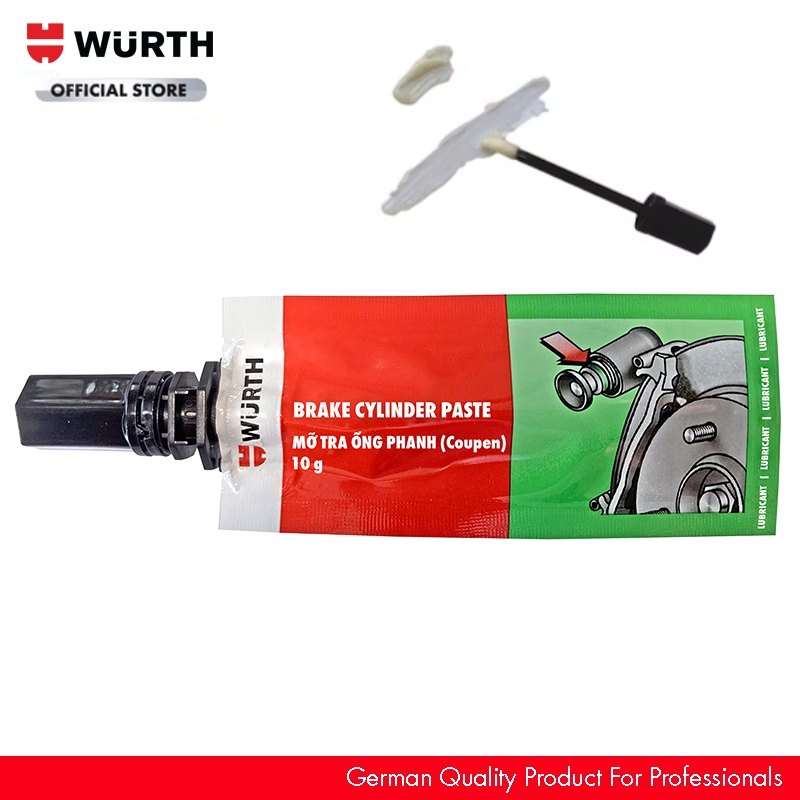 Wurth Mỡ Tra Ống Phanh  Dạng Tuýp Brake Cylinder Paste 10G