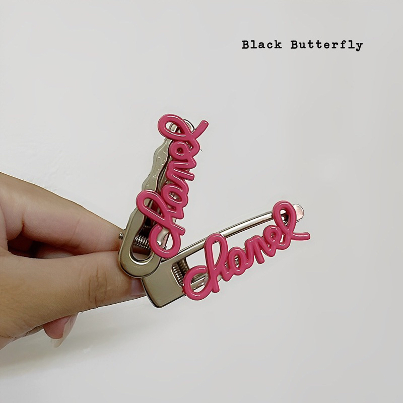 Kẹp tóc kim loại CH Butterfly