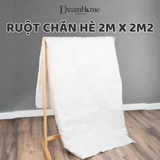 Ruột Chăn Hè Muji 2mx2m2 Trần Bông Tấm Mỏng Mát Có Dây Buộc Cố Định 4 Góc Ruột Chăn Dreamhomebedding