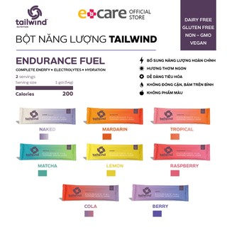 Bột bổ sung năng lượng thể thao Tailwind Endurance Fuel gói nhỏ 2 servings