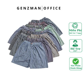 Quần đùi nam - Quần ngủ nam kẻ sọc mặc nhà đủ size đủ màu 40kg đến 95kg GenZStore