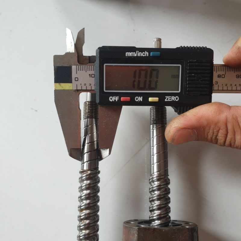 Vít me bi misumi 1210 dài 320 hành trình 200mm máy in 3d xy tiện phay mini