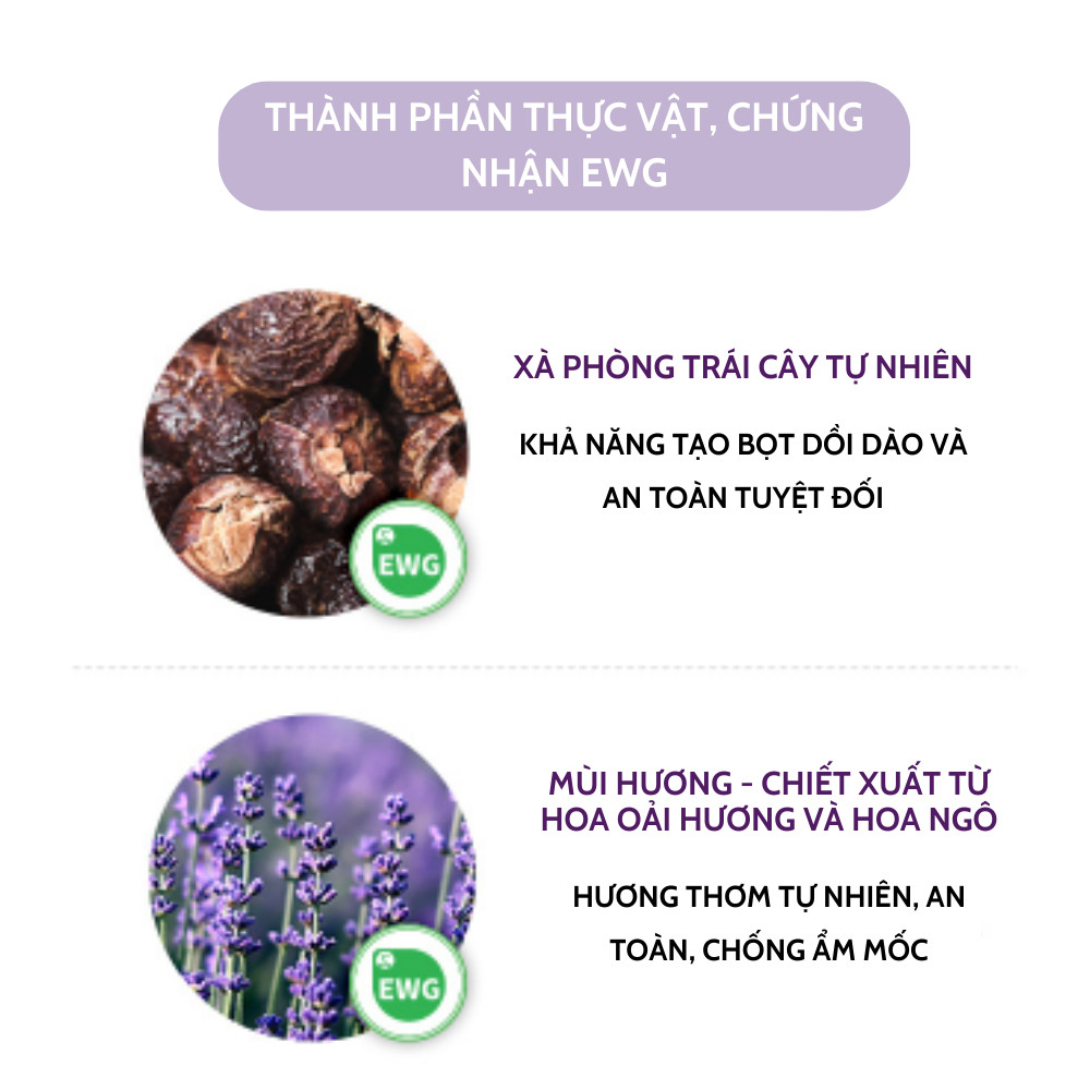 Viên giặt All in one chiết xuất tự nhiên Atono2 cho bé - 30 viên