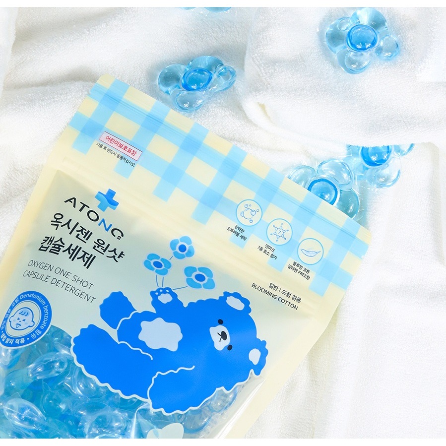 Viên giặt All in one chiết xuất tự nhiên Atono2 cho bé - 30 viên
