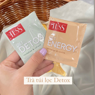 Trà túi lọc Detox Tess đẹp da, thanh lọc, tốt cho sức khoẻ