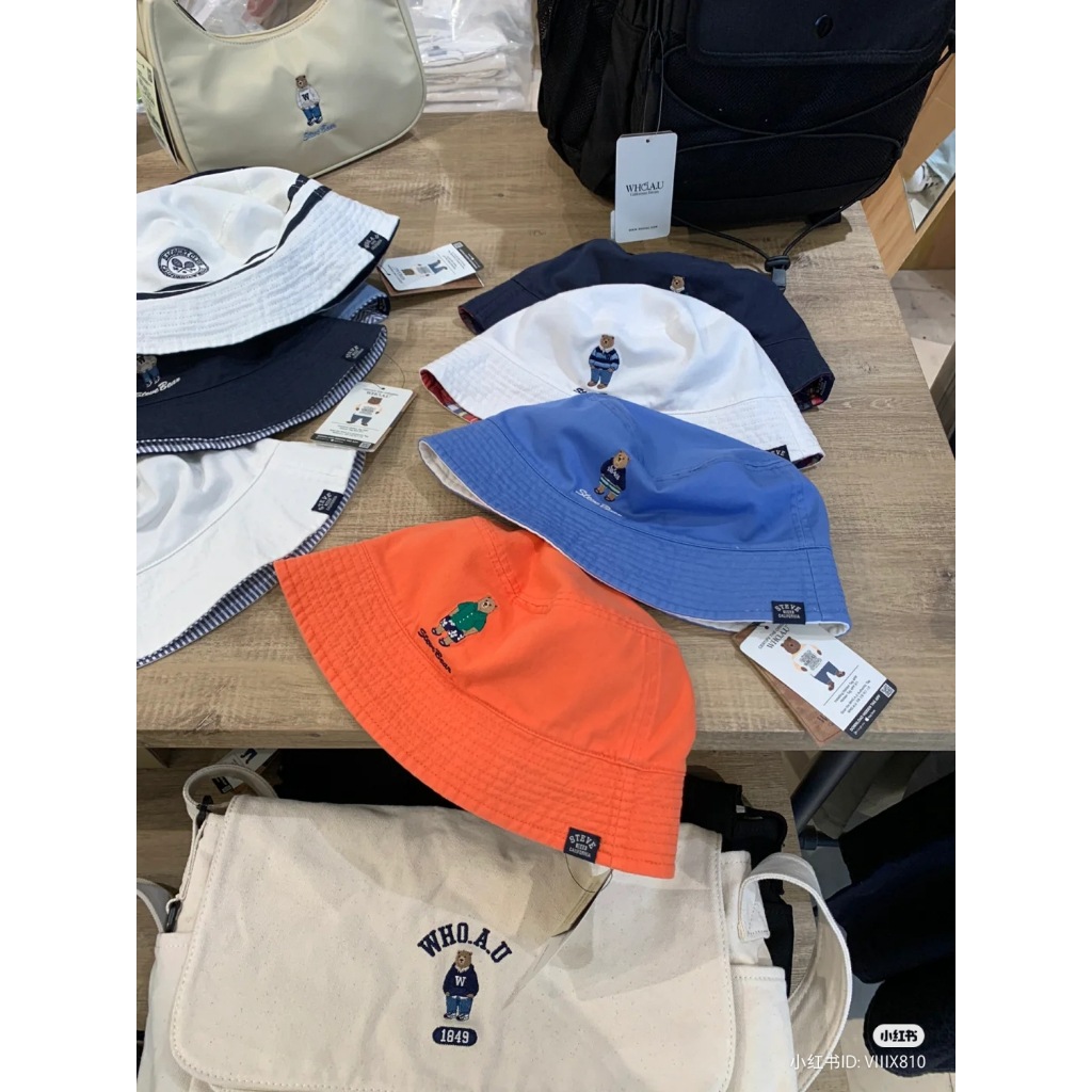 Nón gấu 2 mặt Whoau, đội được 2 kiểu