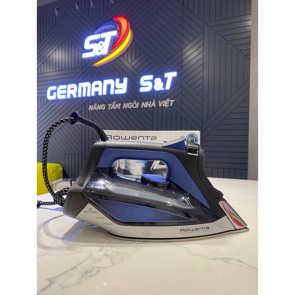Bàn là hơi nước Rowenta Everlast Anticalc DW7320 Nội Địa Đức model 2023, Bàn là hơi nước cầm tay GermanySnT 20073