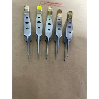 Nhíp 3 lỗ 11,5cm mấu siêu nhỏ gắp mỡ mắt cao cấp