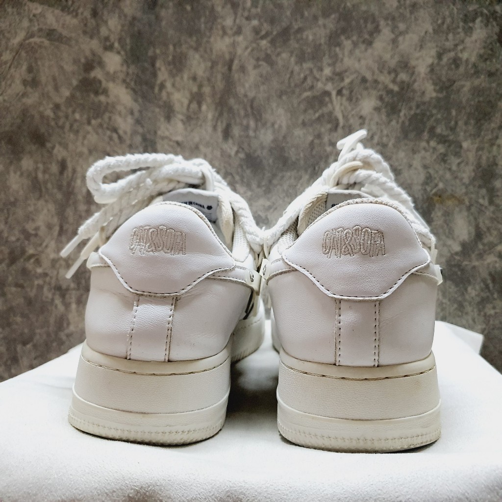 2hand  Giày Cat&Sofa full trắng