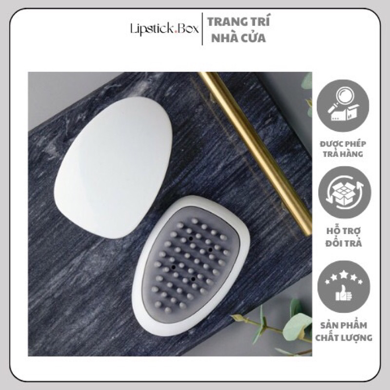 Lược gội đầu silicon mềm | LIPSTICK BOX