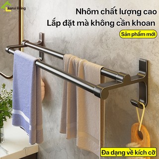 Thanh treo khăn nhà tắm AISHA, thanh treo khăn tay ,thanh treo khăn, thanh treo đa năng, thanh treo