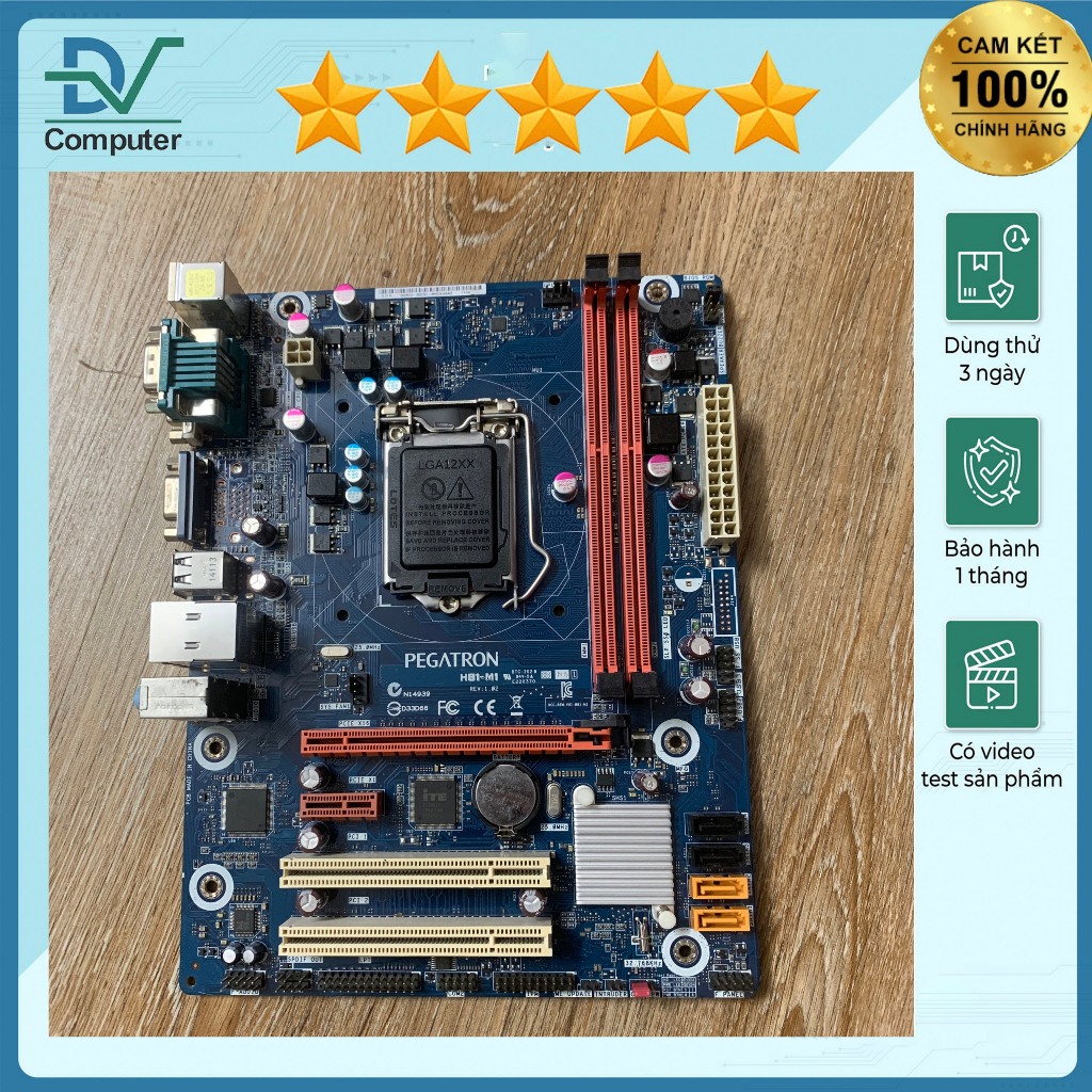 H81 Pegatron Đài Loan đẹp bảo hành 1 tháng