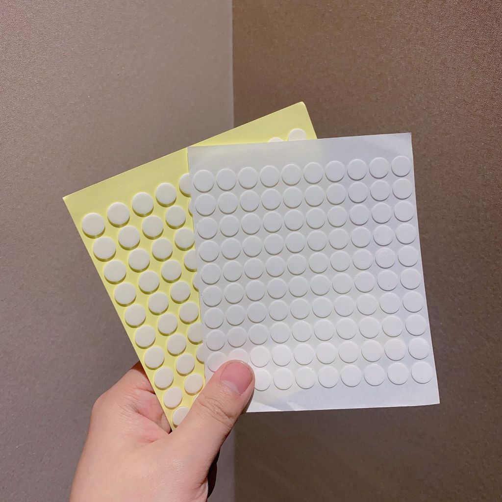 Keo 2 mặt dán charm