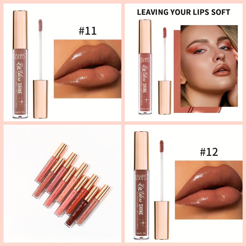 Son Bóng Màu Nâu Tây Hot Trend Mini 2.5ml