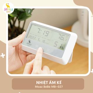Nhiệt ẩm kế đa năng Moaz bebe MB027