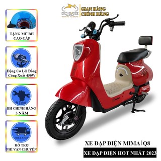 Xe đạp điện mima q8, hot nhất hiện 2023 , thiết kế thời trang - trẻ trung - hiện đại