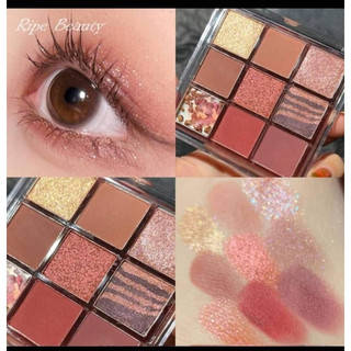 Phấn mắt 9 ô màu Dikalu coco venus