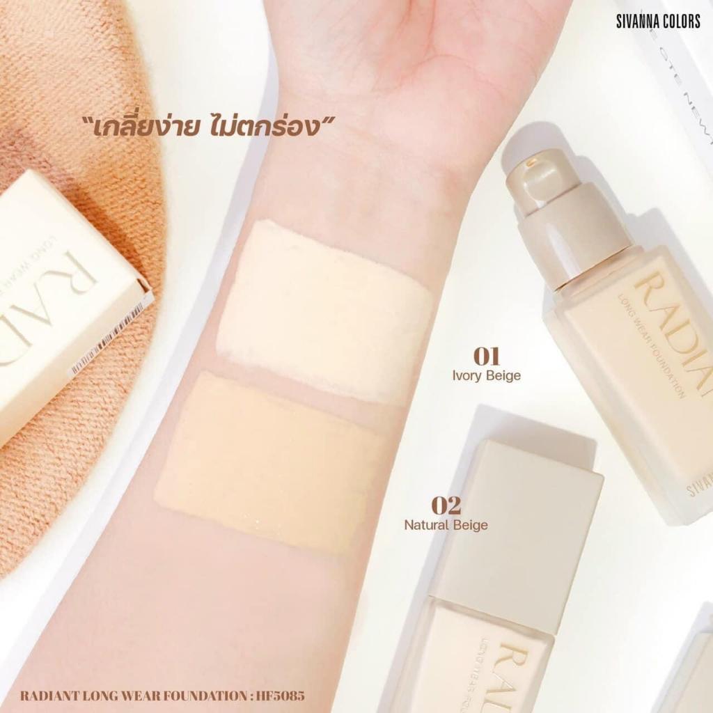Kem Nền Chống Nước Sivanna Long Wear Foundation Radiant Sivanna Colors HF5085