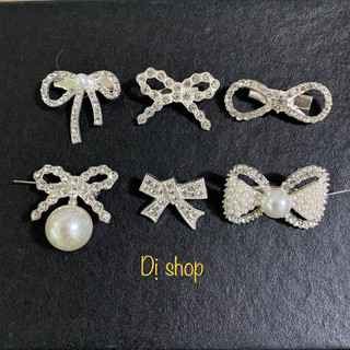TAG CÀI NƠ SIZE TẦN 2.5cm bằng đá