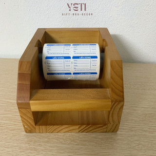 Kệ gỗ để tem chia liều, hộp gỗ để tem, hộp đựng cuộn tem
