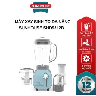 Máy xay sinh tố đa năng sunhouse shd5312b