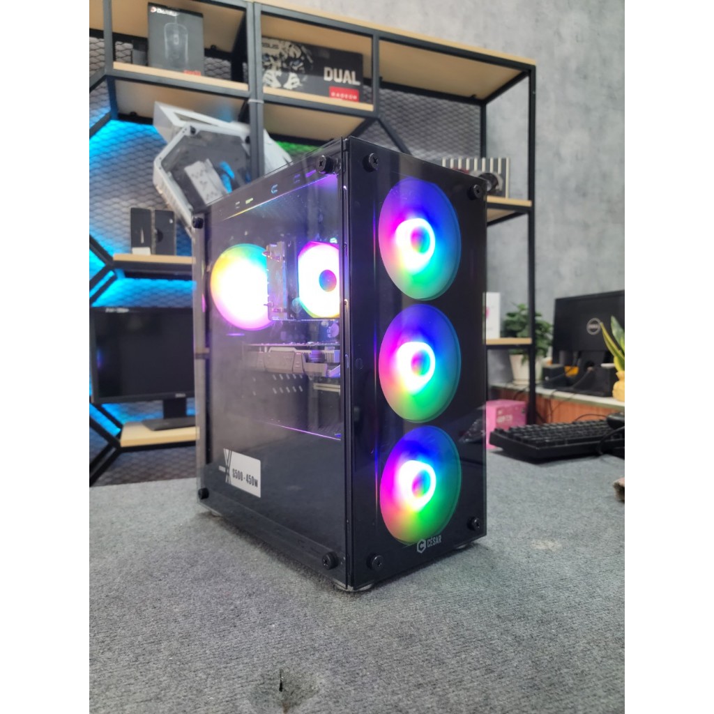 CASE PC GAMING CORE I5 4570 CHƠI LMHT FO4 PUBG GTA V....