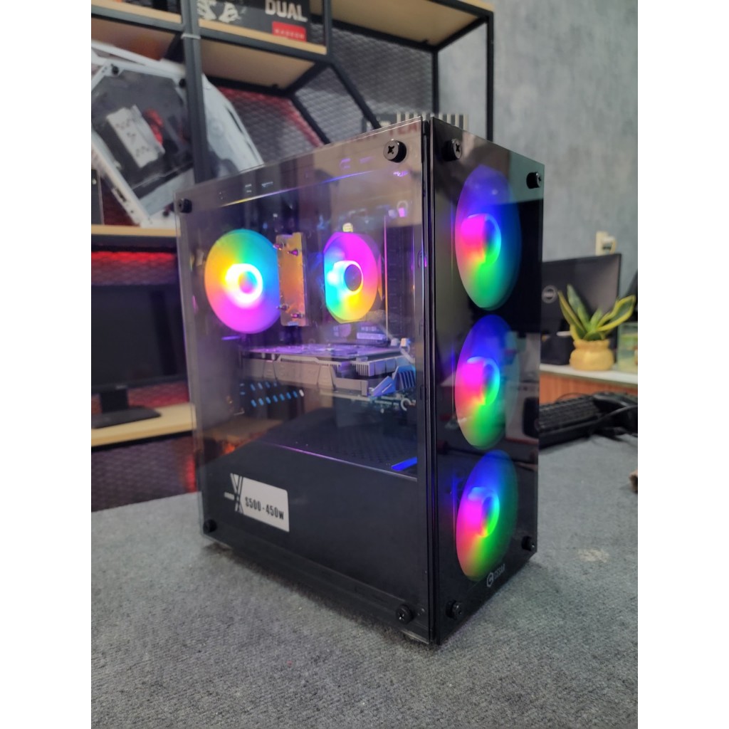 CASE PC GAMING CORE I5 4570 CHƠI LMHT FO4 PUBG GTA V....