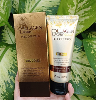 Mặt nạ vàng trẻ hóa da Collagen & Luxury Gold 3W Clinic
