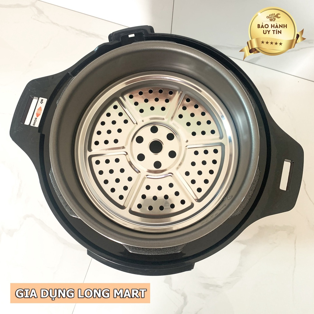 Nồi Áp Suất Điện Đa Năng 6L NK Media MD-EPC6860 / 1000W 🎁 Tặng vỉ hấp cách thuỷ, Bảo hành chính hãng 12 tháng