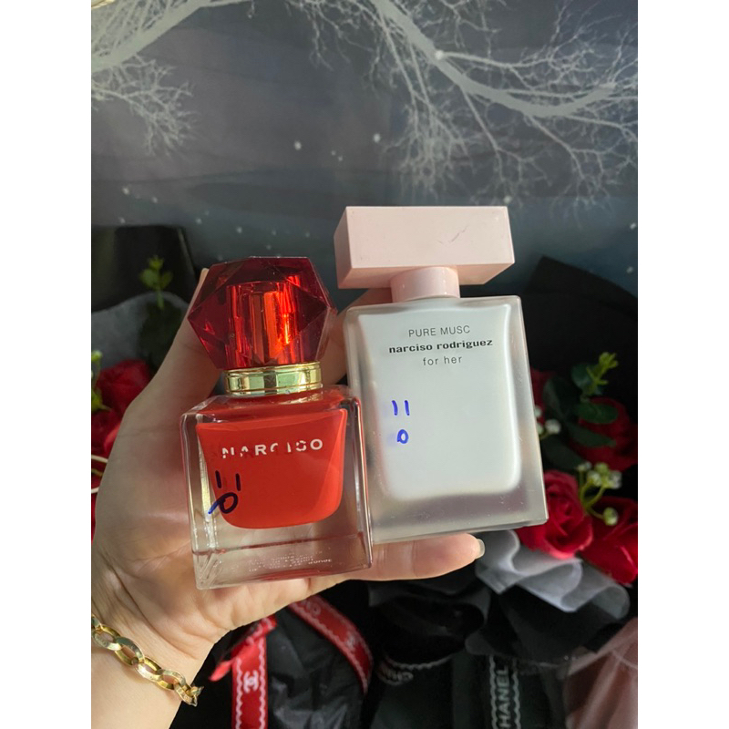 Nước hoa nar.ci.so thanh lý mất nắp