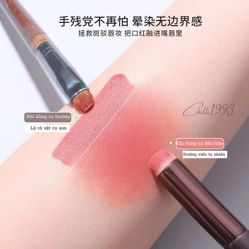 Cọ Tán Son Môi , Che Khuyết Điểm Môi Giúp Đều Màu Son , Bám Lâu Trên Môi