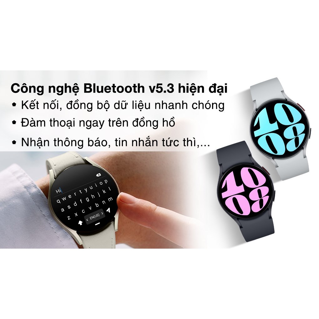 Đồng Hồ Thông Minh Samsung Galaxy Watch 6 - Hàng Chính Hãng