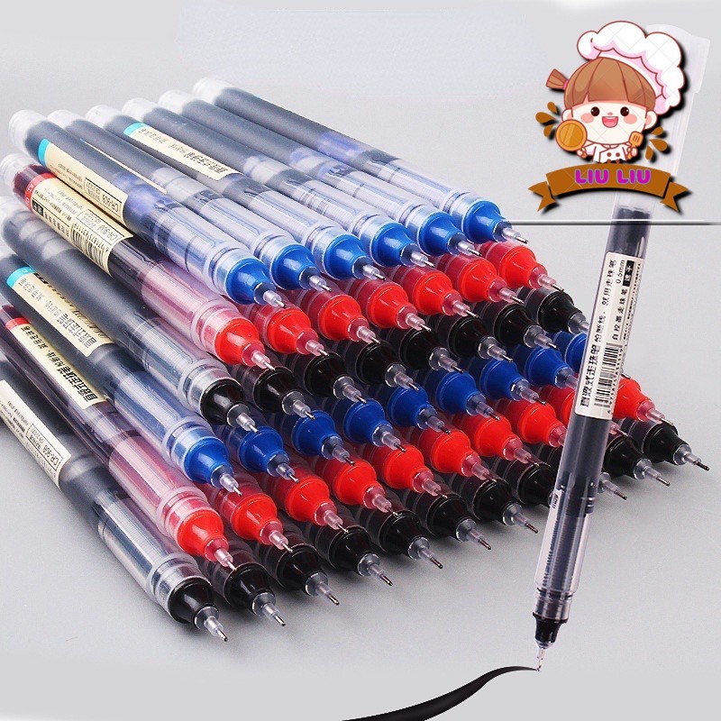 Siêu Phẩm - Bút Mực Gel Dạng Lỏng Đầu Kim Lăn Thẳng 0.5mm Đơn Giản Nhanh Khô Sức Chứa Lớn | BigBuy360 - bigbuy360.vn