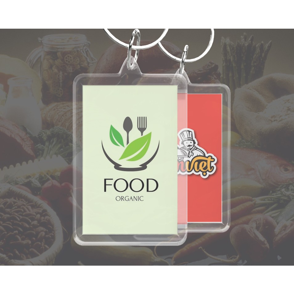 Móc khóa mica IN HÌNH THEO YÊU CẦU- NHẬN IN TỪ 01 CÁI TRỞ LÊN