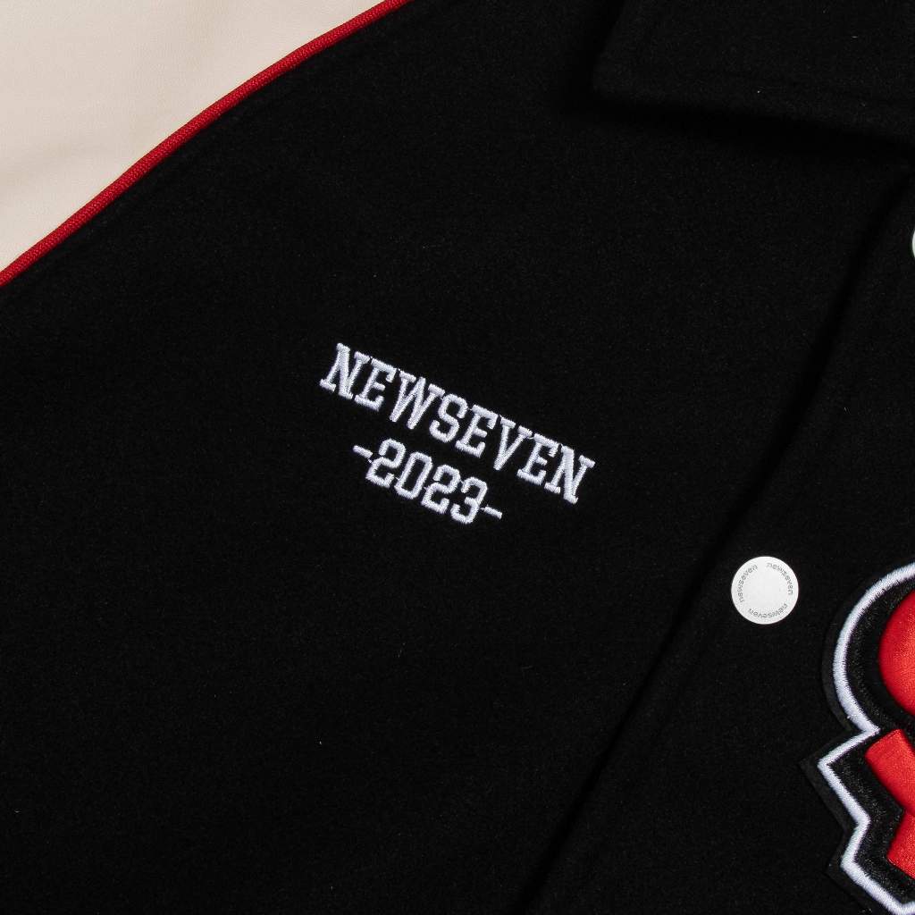 Áo Khoác Varsity NEWSEVEN Color Block AKVS.272