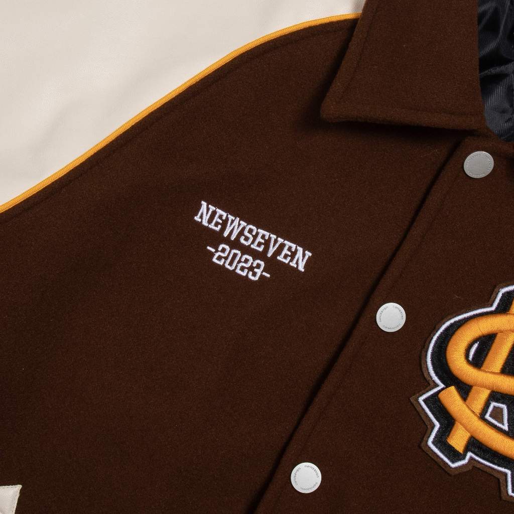 Áo Khoác Varsity NEWSEVEN Color Block AKVS.272