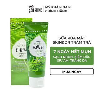 Sữa rửa mặt tràm trà skin&dr tea tree 100g