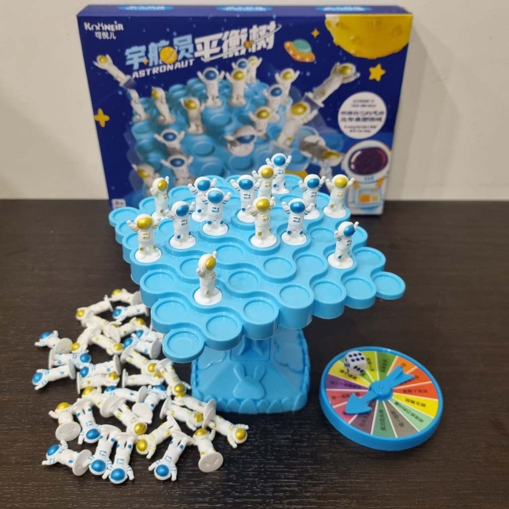 Board game Đồ chơi cân bằng hình Phi hành gia- Mèo Béo Kids Store