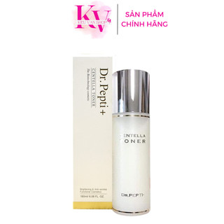 Nước hoa hồng Dr.Pepti Centella, Toner Pepti dưỡng da căng bóng 180ml chính hãng Hàn Quốc