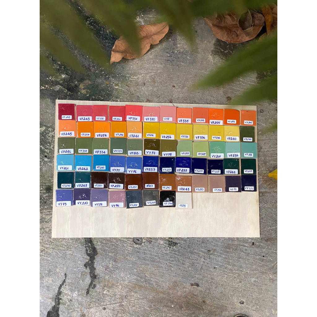 Màu oxit dưới men dùng vẽ gốm - 50gr/hũ  -Gốm LaTacita