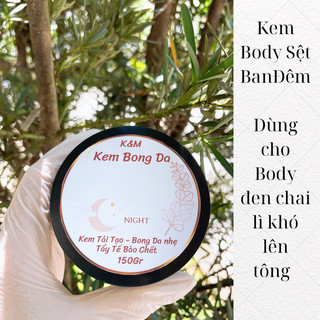 Kem body bong da ban đêm