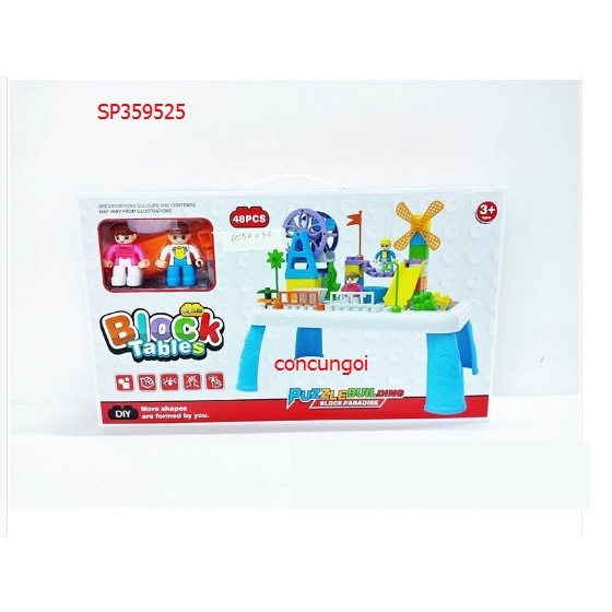 Hộp bàn ráp khu vui chơi đu quay, chong chóng 48M, 6005A