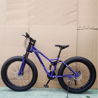 Xe đạp thể thao Laux - Dack bánh béo phiên bản khung lò xo hợp kim thép cao cấp  26 icnh - 21 tốc độ