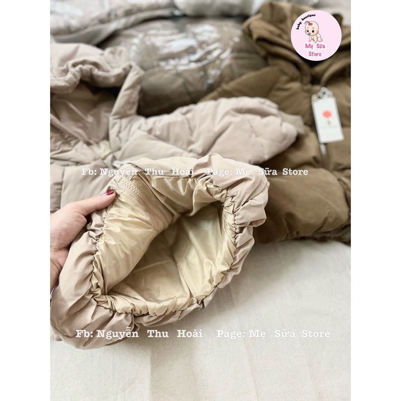 Ảnh thật, Áo phao béo siêu nhẹ hàng QCCC cho bé