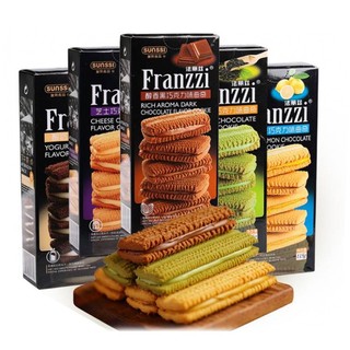 Sale: bánh quy giòn franzzi hộp 115g sẵn đủ vị
