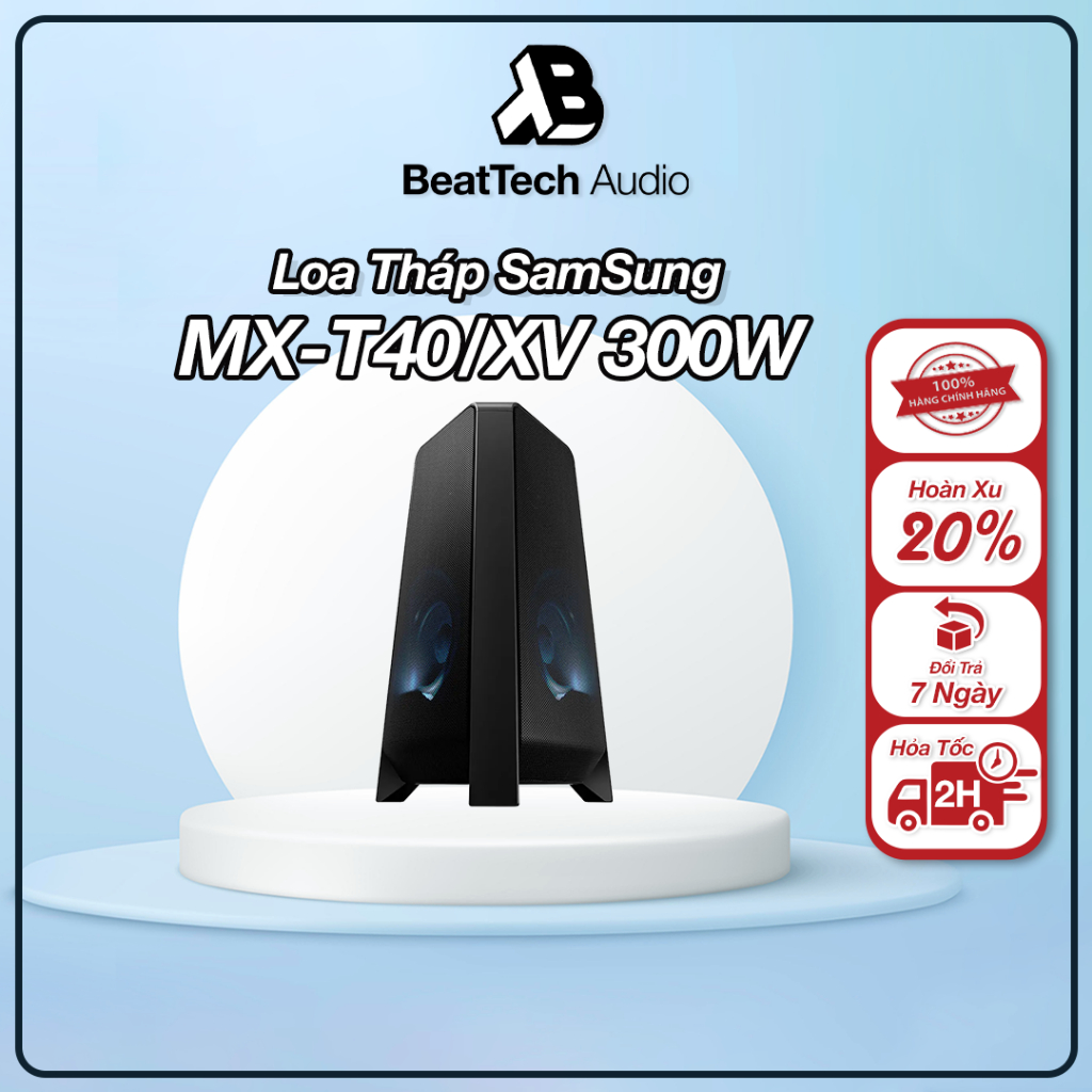 Loa Tháp karaoke Samsung T40/XV 300W hàng chính hãng bảo hành 12 tháng